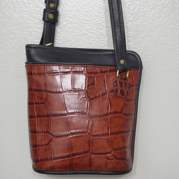 Vintage Croscodile Leather Bag - Picture 1 of 5